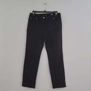 Zac & Rachel Black Straight Pants Size 10 Petite